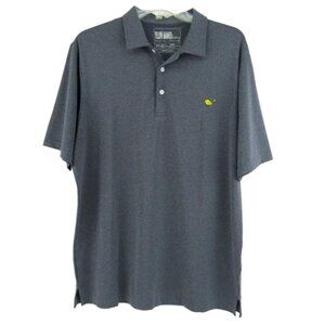 Yellowhammer Living Gray Golf Polo Shirt Size M Short Slv Mobile Bay Collection